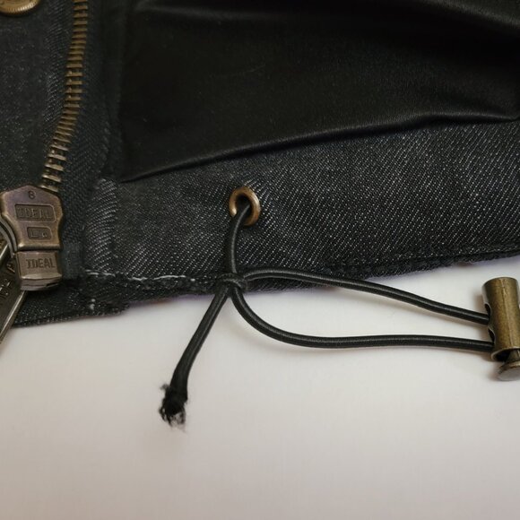 Free People Fleur de Lis Denim Puffer Jacket - Picture 16 of 16